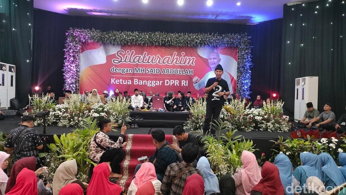 MH Said Abdullah saat bertemu ribuan ibu-Ibu di Kabupaten Sumenep.