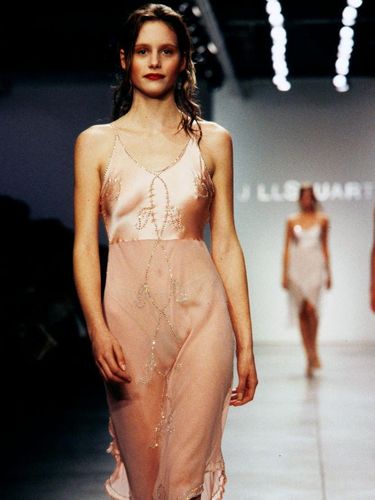 Model Georgina Cooper Model Georgina Cooper di era '90-an.