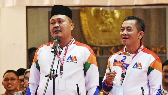 Paslon Aep Syaepuloh-Maslani.