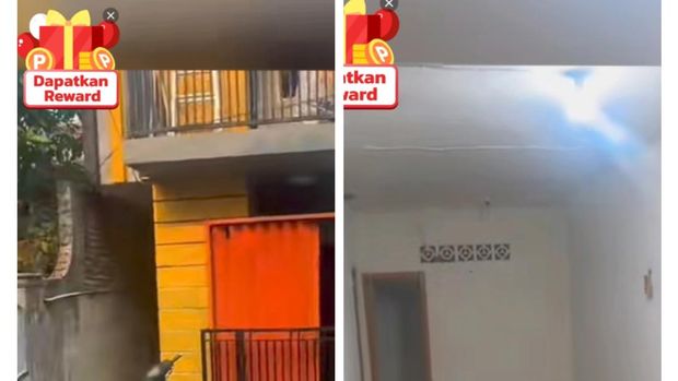 Penampakan gang dan rumah baru Nenek Hasna yang diberikan oleh Kementerian PKP.