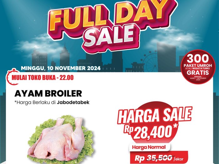 Transmart Full Day Sale-Ayam Broiler