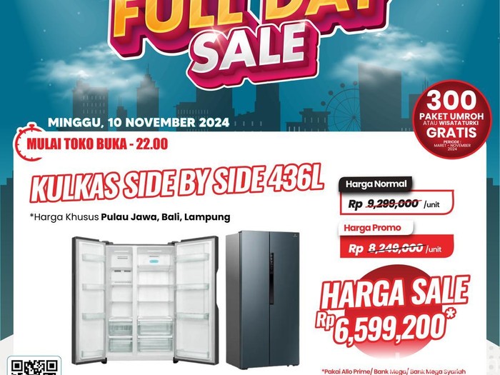 Transmart Full Day Sale-Kulkas