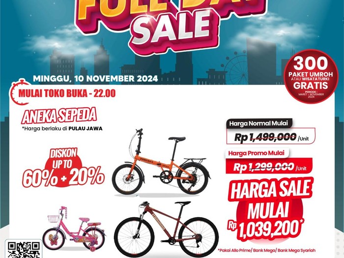 Transmart Full Day Sale-Sepeda