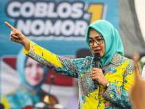 Airin-Ade Kampanye Akbar di Tangerang