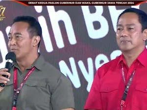 Visi Misi Andika: Jaga Ketahanan Pangan-Mitigasi Kerusakan Lingkungan di Jateng