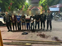 Live IG Saat Tawuran di Surabaya, 6 Gangster Diamankan