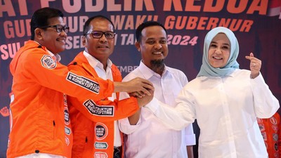 Cagub Sulsel Adu Gagasan Soal Ekonomi-Infrastruktur di Debat Pilgub