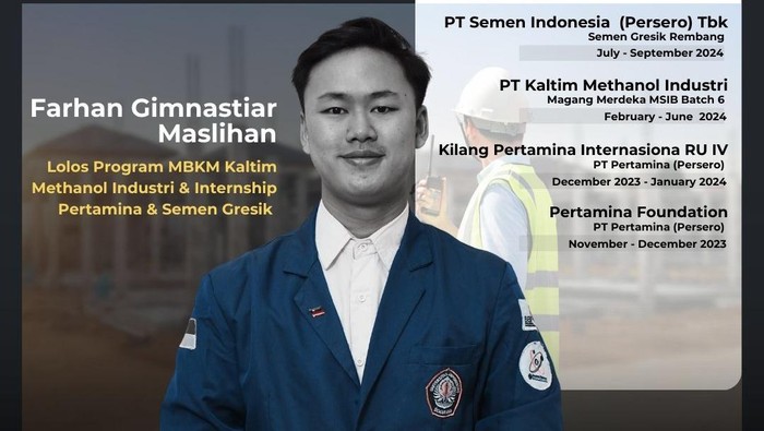 Farhan, mahasiswa Undip yang punya 7 HKI