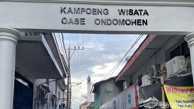 Gerbang Depan Kampung Wisata Ondomohen