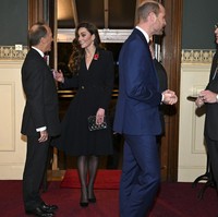 Festival of Remembrance 2024 berlangsung di Royal Albert Hall, London, Inggris, pada Sabtu (9/11/2024). Raja Charles III, Putri Anne, Pangeran William, tak melewatkan seremoni penting untuk mengenang jasa tentara Inggris yang gugur saat bertugas. Begitu pula Kate Middleton yang belakangan jarang muncul di hadapan publik karena didiagnosis kanker. (Foto: Chris J. Ratcliffe/Pool Photo via AP)
