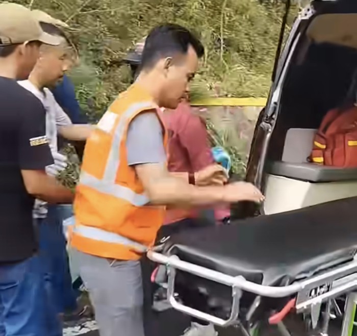 Motor Pasutri Rem Blong di Jalur Ekstrem Mojokerto, Istri Tewas