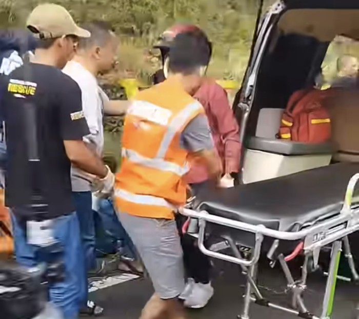 Motor Pasutri Rem Blong di Jalur Ekstrem Mojokerto, Istri Tewas