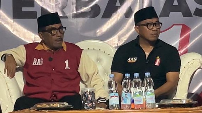 Paslon gubernur dan wakil gubernur Husain Alting Sjah dan Asrul Rasyid Ichsan gelar kampanye terbatas di Kota Ternate.