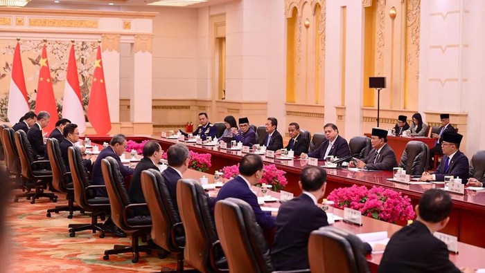 Penandatanganan MoU disaksikan langsung oleh Presiden RI Prabowo Subianto dan Presiden RRT Xi Jinping, dalam acara pertemuan bilateral antara kedua Kepala Negara pada Sabtu sore 9 November 2024 di Great Hall of the People di Beijing, RRT.