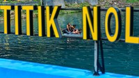 Danau Biru Cibanten atau Titik Nol Sungai Cibanten merupakan destinasi wisata pemandian alam yang aliran airnya bersumber langsung dari mata air Gunung Karang.  