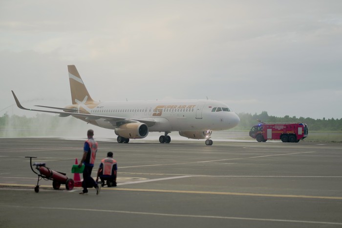 Super Air Jet buka rute Sorong-Manokwari di Hari Pahlawan Super Air Jet buka rute Sorong-Manokwari di Hari Pahlawan