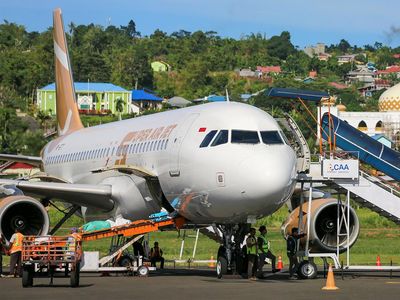 Super Air Jet Mendarat Perdana di Manokwari