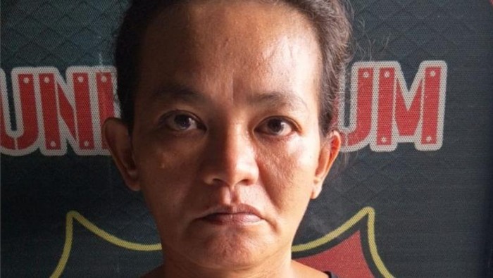 Wajah tersangka penggelapan motor di Lubuklinggau.