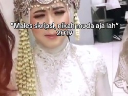Viral Wanita Nikah Muda karena Malas Skripsi, Nasibnya Jadi Begini