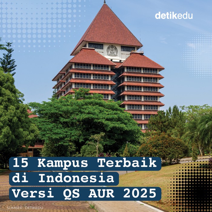 15 Kampus Terbaik di Indonesia Versi QS AUR 2025