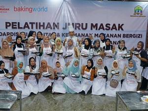Dukung Program Makan Bergizi Gratis, BakingWorld Gelar Pelatihan Juru Masak