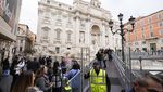 Air Mancur Paling Populer di Roma Surut Imbas Renovasi