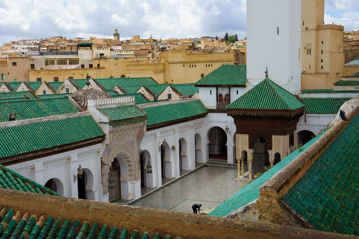 The University of al-Qarawiyyin or al-Karaouine is a university located in Fes, Morocco. It is the oldest existing, continually operating and the first degree awarding educational institution in the world according to UNESCO and Guinness World Records