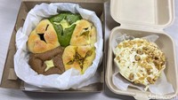 Menu andalan dari Appetito adalah cream cheese buns. Namun, ada menu lain yang ditawarkan oleh Appetito. Di antaranya ada raspberry almond bread, banana walnut cake, baked spaghetti, pecan pie, dan peach pie. Foto: detikFood/Yenny Mustika Sari