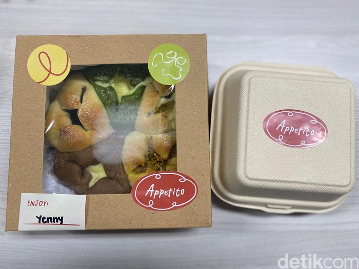 Appetito Appetito, bakery online yang tawarkan milk buns aneka topping