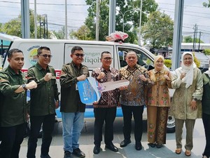 Bank Sumsel Babel Serahkan Bantuan Ambulans ke RSUD Muba