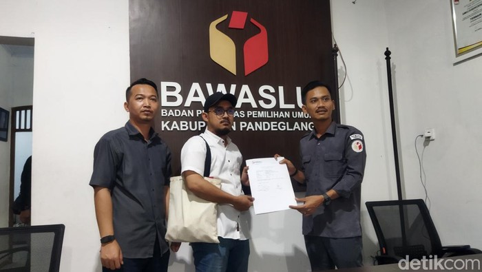 Bawaslu Pandeglang. (Aris Rivaldo/detikcom)