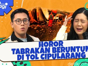 Horor Tabrakan Beruntun di Tol Cipularang