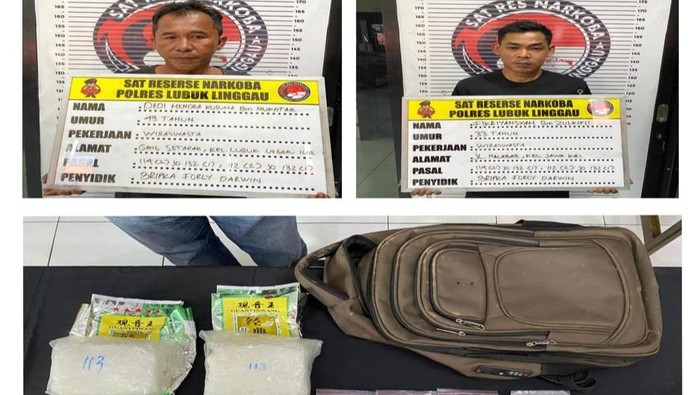 Dua pengedar narkoba di Lubuklinggau ditangkap polisi