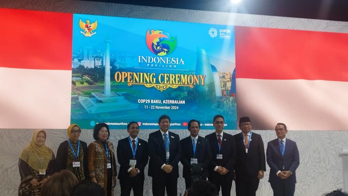 Hashim Djojohadikusumo Resmi Buka Paviliun RI di COP 29.