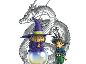 Ini Ilustrasi Langka Peramal Baba dan Son Goku dari 20 Tahun yang Lalu