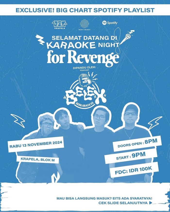 Karaoke Night for Revenge dan Podcast Belexx Karaoke Night for Revenge dan Podcast Belexx