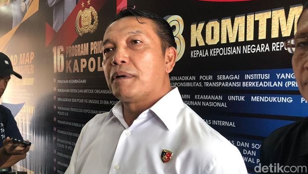 Kasat Reskrim Polresta Jogja, Kompol Probo Satriyo di Mapolresta Jogja, Senin (11/11/2024).