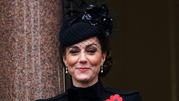 Penampilan Kate Middleton menghadiri Festival of Remembrance di London pada 10 November 2024.