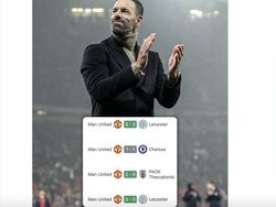 MU Tak Pernah Kalah, Van Nistelrooy Dielu-elukan di Linimasa