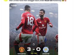 MU Tak Pernah Kalah, Van Nistelrooy Dielu-elukan di Linimasa