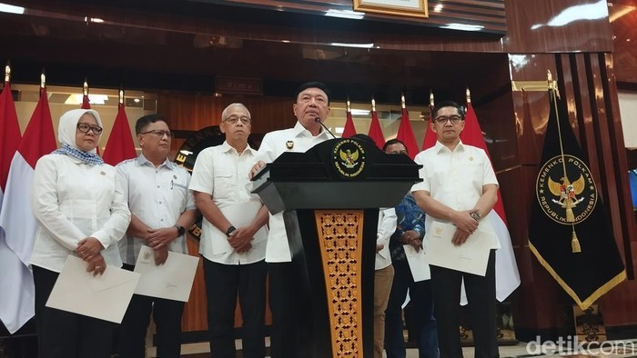 Menteri Koordinator bidang Politik dan Keamanan (Menko Polkam) Budi Gunawan (Maulana Ilhami Fawdi/detikcom)