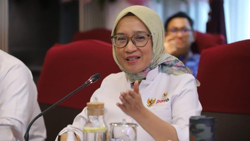 Menteri Pendayagunaan Aparatur Negara dan Reformasi Birokrasi (PAN-RB) Rini Widyantini