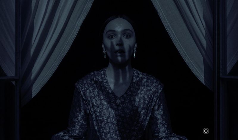 Cuplikan adegan dalam film Nosferatu.