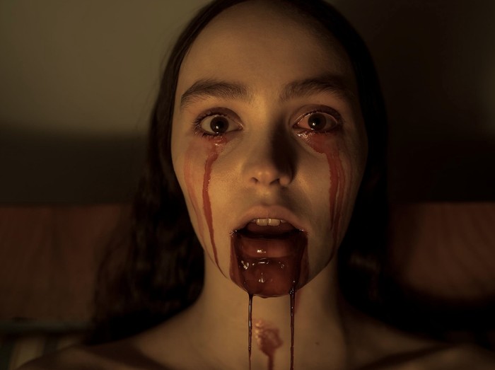 Cuplikan adegan dalam film Nosferatu.