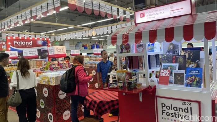 Poland Festival di Grand Lucky Superstore, SCBD, Jakarta Selatan, Minggu (10/11/2024).