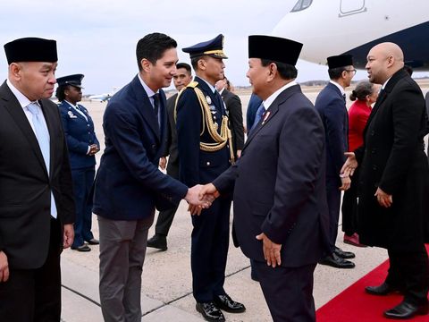 Prabowo Tiba di AS