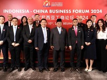 Momen Prabowo Hadiri Forum Bisnis Indonesia-Tiongkok di Beijing