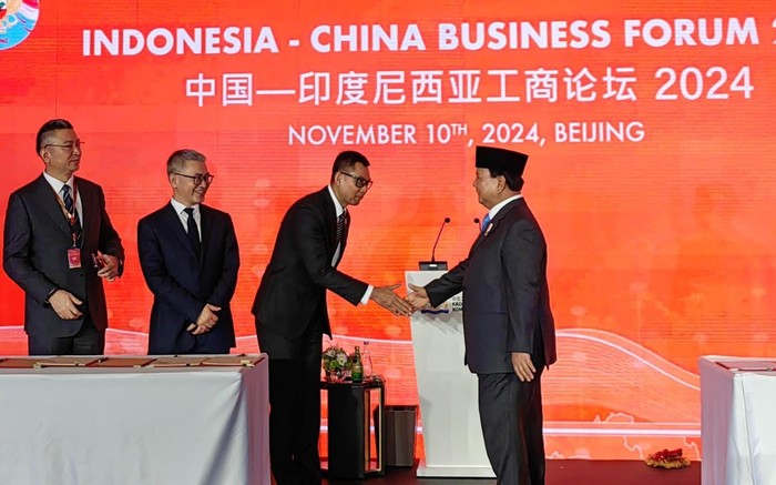 Presiden Prabowo menyaksikan kesepakatan antara PT PLN (Persero) dan dua perusahaan besar asal China, Huawei dan SDIC Power dalam meningkatkan kemandirian energi di Indonesia.