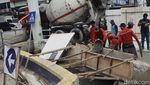 Revitalisasi Trotoar di Kedoya Terus Dikebut