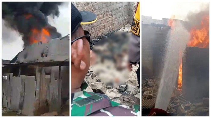 Rumah di Lampung Tengah terbakar hingga anak pemilik tewas terpanggang